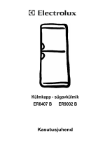 Electrolux ER9002B Kasutusjuhend