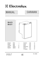 Electrolux RM4271 Kasutusjuhend