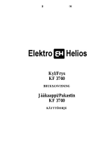 ELEKTRO HELIOS KF3740 Kasutusjuhend