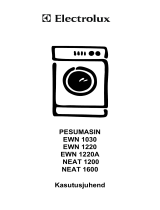 Electrolux EWN1220A Kasutusjuhend