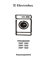 Electrolux EWF1025 Kasutusjuhend