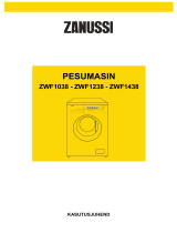 Zanussi ZWF1038 Kasutusjuhend