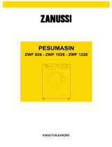 Zanussi ZWF826 Kasutusjuhend