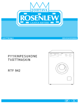 ROSENLEW RTF942 Kasutusjuhend