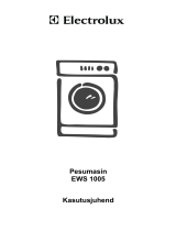 Electrolux EWS1005 Kasutusjuhend