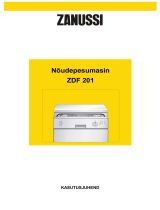 Zanussi ZDF201 Kasutusjuhend