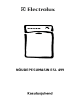Electrolux ESL499               Kasutusjuhend