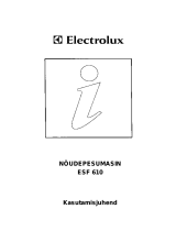 Electrolux ESF610 Kasutusjuhend