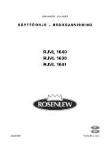 ROSENLEW RJVL1650 Kasutusjuhend
