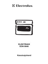 Electrolux EON6640X Kasutusjuhend