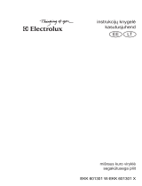 Electrolux EKK601301X Kasutusjuhend