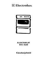 Electrolux EKC6120X Kasutusjuhend