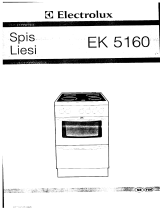 Electrolux EK5160 Kasutusjuhend