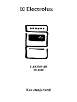 Electrolux EK6160 Kasutusjuhend