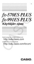 Casio fx-991ES PLUS Kasutusjuhend