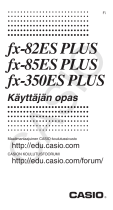 Casio fx-350ES PLUS Kasutusjuhend