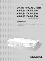 Casio XJ-A141, XJ-A146, XJ-A241, XJ-A246, XJ-A251, XJ-A256 (Serial Number: D****A) Kasutusjuhend