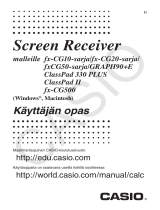 Casio Screen Receiver Kasutusjuhend