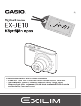 Casio EX-JE10 Kasutusjuhend
