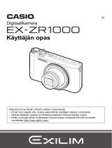 Casio EX-ZR1000 Kasutusjuhend