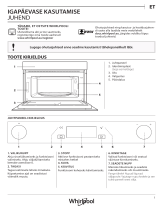 Whirlpool W7 MD520 Daily Reference Guide