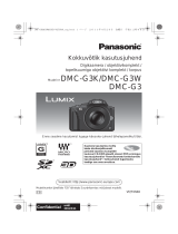 Panasonic DMCG3W Kasutusjuhend