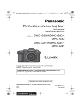 Panasonic DMCG81M Kasutusjuhend