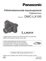 Panasonic DMCLX100 Kasutusjuhend