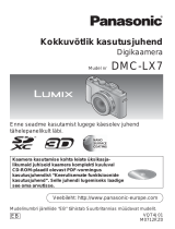 Panasonic DMCLX7 Kasutusjuhend