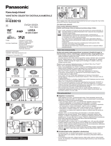 Panasonic HE08018 Kasutusjuhend