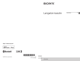 Sony GTK-PG10 Omaniku manuaal