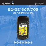 Garmin Edge 705 Lühike juhend