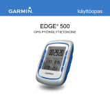 Garmin Edge500 Kasutusjuhend