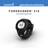 Garmin Forerunner® 210 Kasutusjuhend