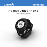 Garmin Forerunner® 210 Kasutusjuhend