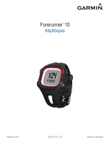 Garmin Forerunner 10 Kasutusjuhend