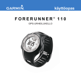 Garmin Forerunner110 Kasutusjuhend