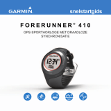 Garmin Forerunner® 410 Lühike juhend