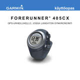 Garmin Forerunner® 405CX Kasutusjuhend