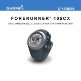 Garmin Forerunner® 405CX Lühike juhend