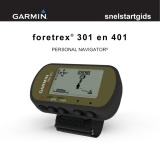 Garmin Foretrex 401 Lühike juhend