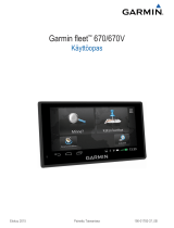Garmin fleet™ 670 Kasutusjuhend