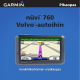Garmin Nüvi 760 for Volvo Cars Lühike juhend