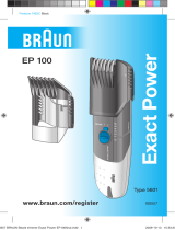 Braun EP100 Kasutusjuhend