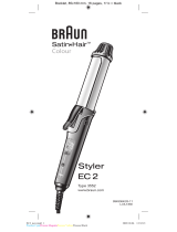 Braun Styler EC2,  Satin Hair Colour Kasutusjuhend