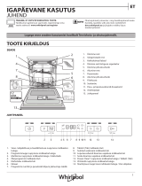 Whirlpool WBC 3C26 PF X Daily Reference Guide