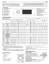 Whirlpool FWSD81283BV EE Daily Reference Guide