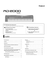 Roland RD-2000 Omaniku manuaal