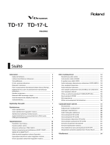 Roland TD-17 Omaniku manuaal