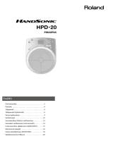 Roland HandSonic HPD-20 Omaniku manuaal